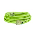 Flexzilla® Pro 14/3 Extension Cord with Glow-In-The-Dark Stripe - 25' L