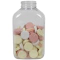 375cc (12.68 oz.) Clear PET Oblong Pharma Bottle with 38/400 Neck (Cap Sold Separately)
