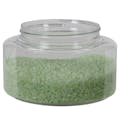 8 oz. Clear PET Squat Oval Jar with 70/400 Neck (Cap Sold Separately)