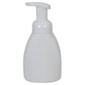 250mL White PET Foaming-Style Oval Bottle with 40mm White Polypropylene Dispensing Foaming Pump