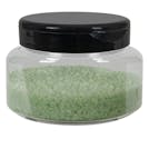 PET Squat Oval Jars with Snap-Top Caps