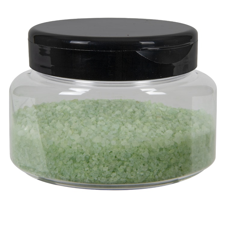 PET Squat Oval Jars with Snap-Top Caps