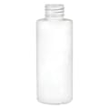 2 oz. White LDPE Cylindrical Bottle with 20/410 Neck (Cap Sold Separately)