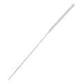 0.6" Dia. x 23" Overall L Burette Cleaning Brush - 8.5" L Semi-Stiff Bristles