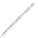 0.6" Dia. x 23" Overall L Burette Cleaning Brush - 8.5" L Semi-Stiff Bristles