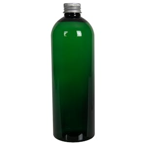 PET Color Cosmo Round Bottles with Aluminum Caps