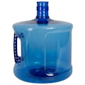 3 Gallon Dark Blue PET Water Jug with Handle & 55mm Neck (Cap Sold Separately)
