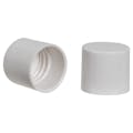 18/415 White Urea Smooth Straight-Sided Cap with F217 Liner
