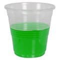 5 oz. Clear Polypropylene Ribbed Cold Drinking Cup - Case of 2500