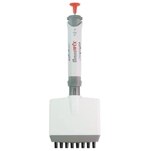 0.5 to 10µL Red Diamond® APEX™ 8-Channel Adjustable Pipettor
