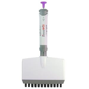 20 to 200µL Lavender Diamond® APEX™ 12-Channel Adjustable Pipettor