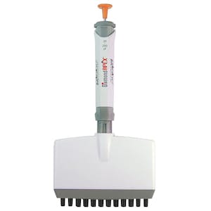 30 to 300µL Orange Diamond® APEX™ 12-Channel Adjustable Pipettor