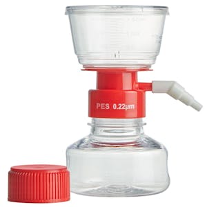 150mL Sterile Diamond® PureFlow™ Vacuum™ Filtration System with 0.22µm Porosity PES Membrane - Individually Wrapped; Case of 12