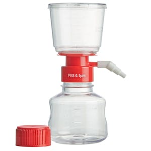 250mL Sterile Diamond® PureFlow™ Vacuum™ Filtration System with 0.10µm Porosity PES Membrane - Individually Wrapped; Case of 12