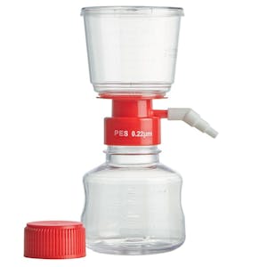 250mL Sterile Diamond® PureFlow™ Vacuum™ Filtration System with 0.22µm Porosity PES Membrane - Individually Wrapped; Case of 12
