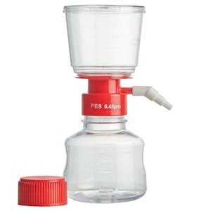 250mL Sterile Diamond® PureFlow™ Vacuum™ Filtration System with 0.45µm Porosity PES Membrane - Individually Wrapped; Case of 12