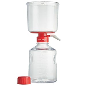 1000mL Sterile Diamond® PureFlow™ Vacuum™ Filtration System with 0.22µm Porosity PES Membrane - Individually Wrapped; Case of 12