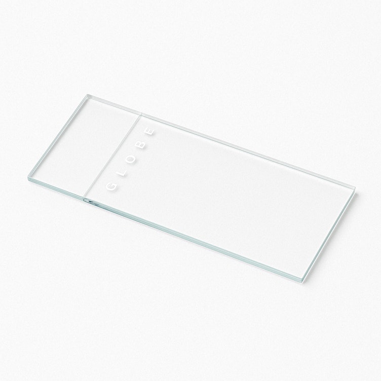 One-Sided Frosted Glass Classic Microscope Slide with Ground Edges & 90° Corners - Case of 1440