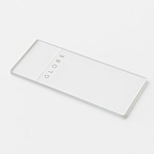 One-Sided Frosted Glass Classic Microscope Slide with Beveled Edges & Clipped Corners - Case of 1440