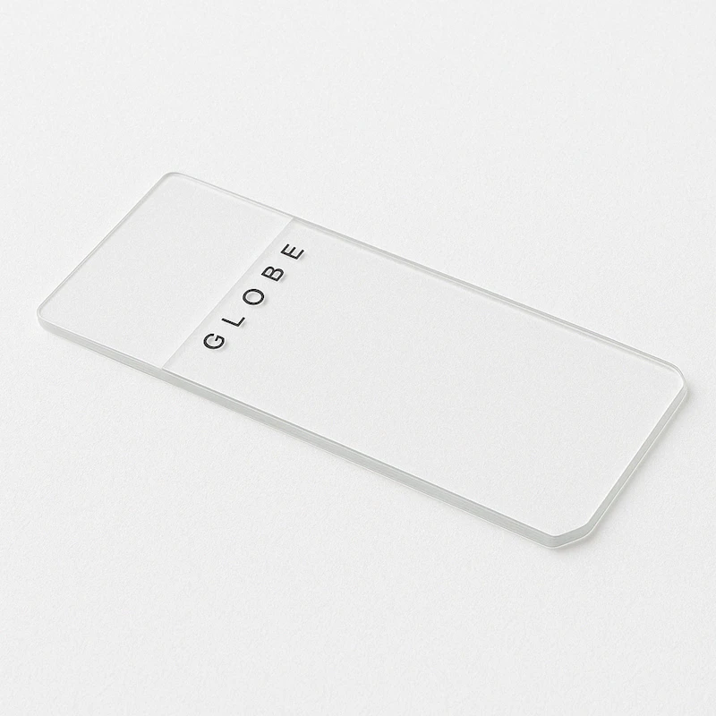 One-Sided White Frosted Glass Classic Microscope Slide with Beveled Edges & Clipped Corners - Case of 1440
