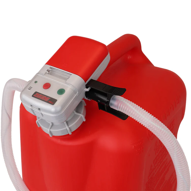 Red Battery-Operated Gas & Utility Can Transfer Pump