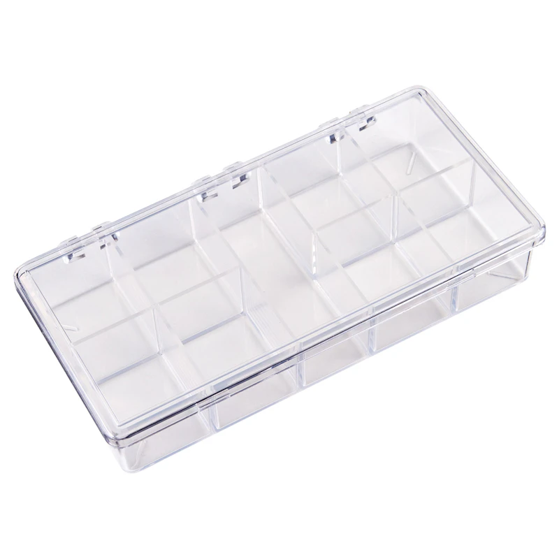 K-Series Box with 9 Compartments (2 Sizes) - 6-3/4" L x 3-3/16" W x 1-3/16" Hgt.