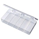 K-Series Box with 5 Compartments (1 Size) - 6-3/4" L x 3-3/16" W x 1-3/16" Hgt.