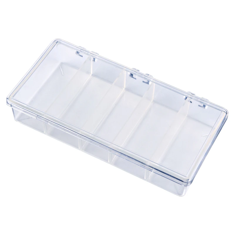 K-Series Box with 5 Compartments (1 Size) - 6-3/4" L x 3-3/16" W x 1-3/16" Hgt.