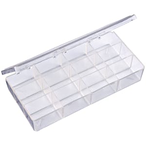 K-Series Box with 12 Compartments (1 Size) - 6-3/4" L x 3-3/16" W x 1-3/16" Hgt.