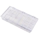 K-Series Box with 12 Compartments (3 Sizes) - 8" L x 4" W x 1-3/16" Hgt.