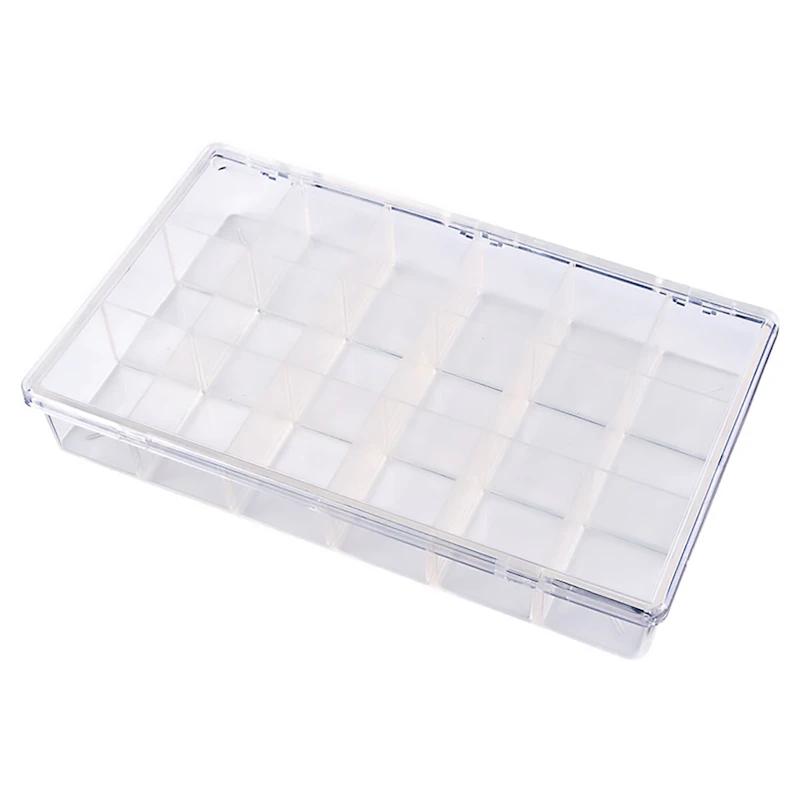 K-Series Box with 18 Compartments (2 Sizes) - 12-3/4" L x 8-1/2" W x 2-1/8" Hgt.