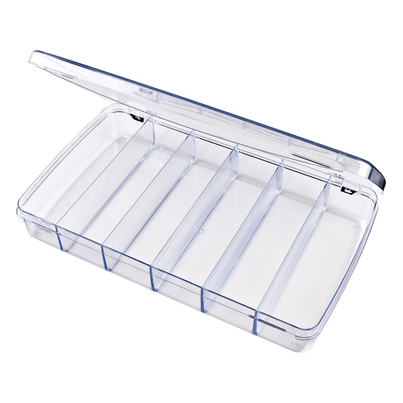 Diamondback™ Box with 6 Compartments (1 Size) - 11" L x 6-3/8" W x 1-9/16" Hgt.