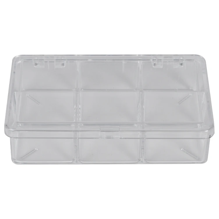 A-Series Box with 6 Compartments (1 Size) - 4-3/8" L x 2-5/8" W x 1" Hgt.