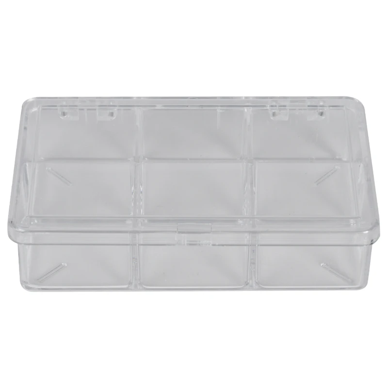 A-Series Box with 6 Compartments (1 Size) - 4-3/8" L x 2-5/8" W x 1" Hgt.