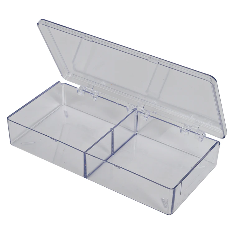 A-Series Box with 2 Compartments (1 Size) - 6-3/4" L x 3-3/16" W x 1-3/16" Hgt.