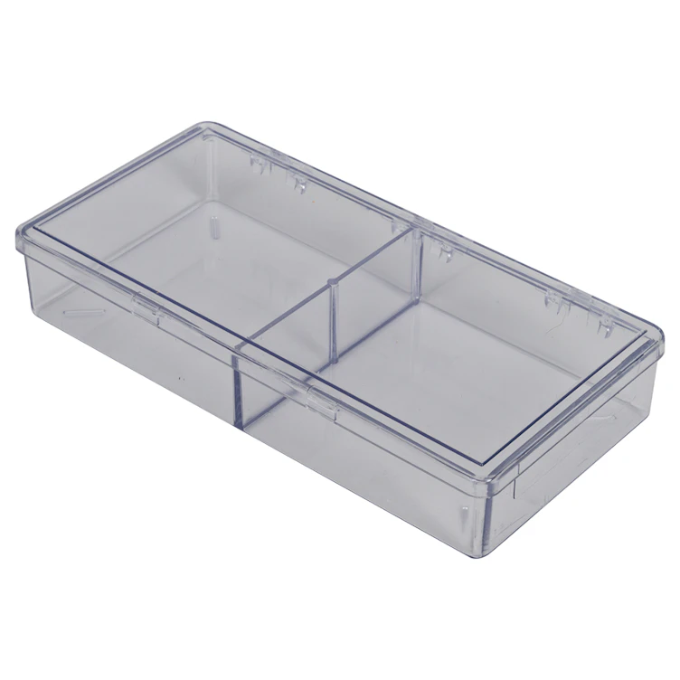 A-Series Box with 2 Compartments (1 Size) - 6-3/4" L x 3-3/16" W x 1-3/16" Hgt.