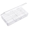 A-Series Box with 5 Compartments (2 Sizes) - 6-3/4" L x 3-3/16" W x 1-3/16" Hgt.