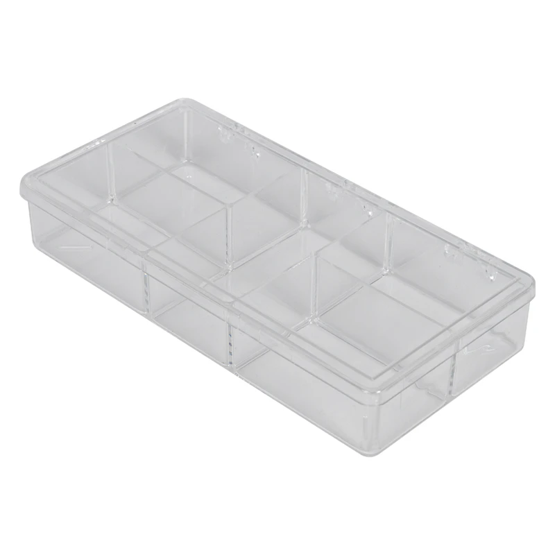 A-Series Box with 5 Compartments (2 Sizes) - 6-3/4" L x 3-3/16" W x 1-3/16" Hgt.