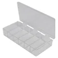 A-Series Box with 6 Compartments (1 Size) - 6-3/4" L x 3-3/16" W x 1-3/16" Hgt.