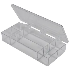 A-Series Box with 7 Compartments (2 Sizes) - 6-3/4" L x 3-3/16" W x 1-3/16" Hgt.