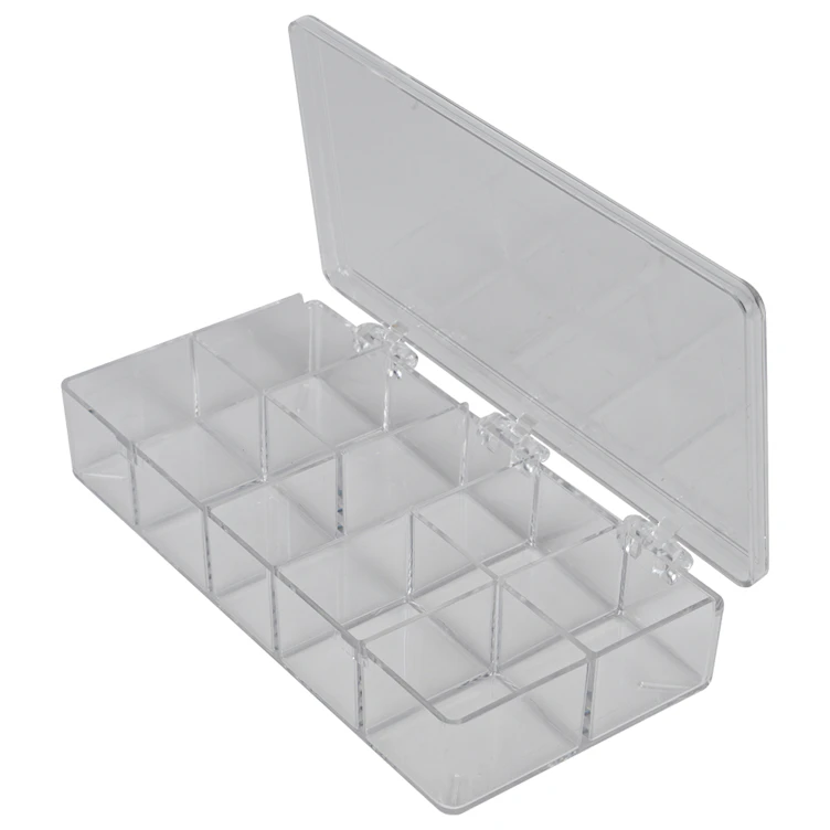A-Series Box with 9 Compartments (2 Sizes) - 6-3/4" L x 3-3/16" W x 1-3/16" Hgt.