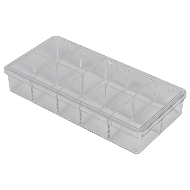 A-Series Box with 9 Compartments (2 Sizes) - 6-3/4" L x 3-3/16" W x 1-3/16" Hgt.