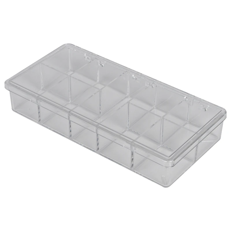 A-Series Box with 9 Compartments (2 Sizes) - 6-3/4" L x 3-3/16" W x 1-3/16" Hgt.
