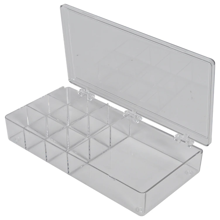 A-Series Box with 9 Compartments (3 Sizes) - 8" L x 4" W x 1-3/16" Hgt.