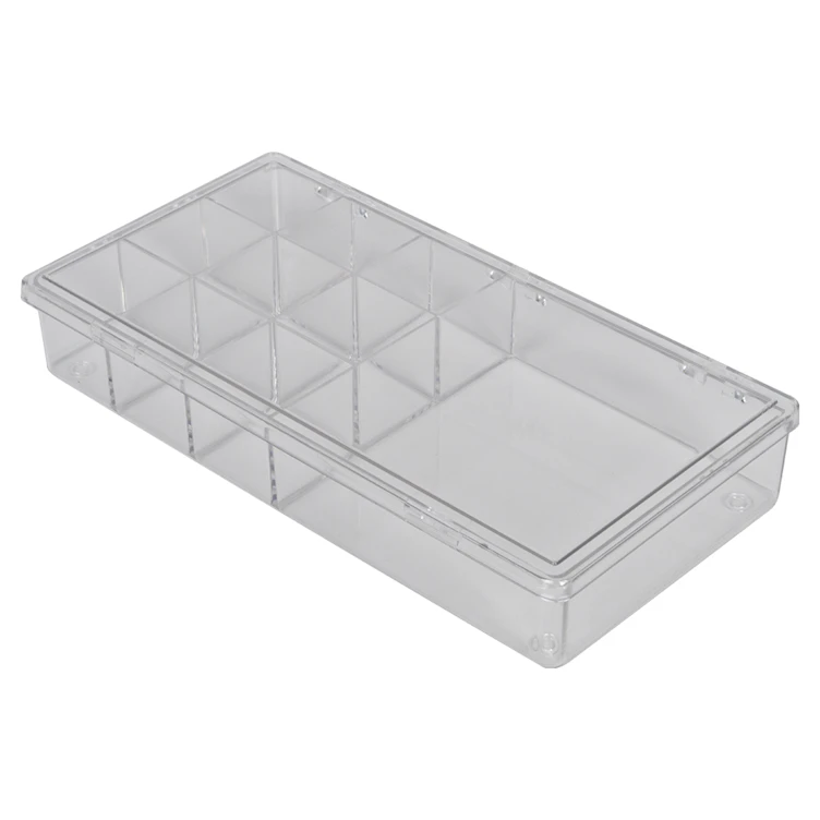 A-Series Box with 9 Compartments (3 Sizes) - 8" L x 4" W x 1-3/16" Hgt.