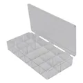 A-Series Box with 12 Compartments (3 Sizes, 5 Vertical Partitions) - 8" L x 4" W x 1-3/16" Hgt.