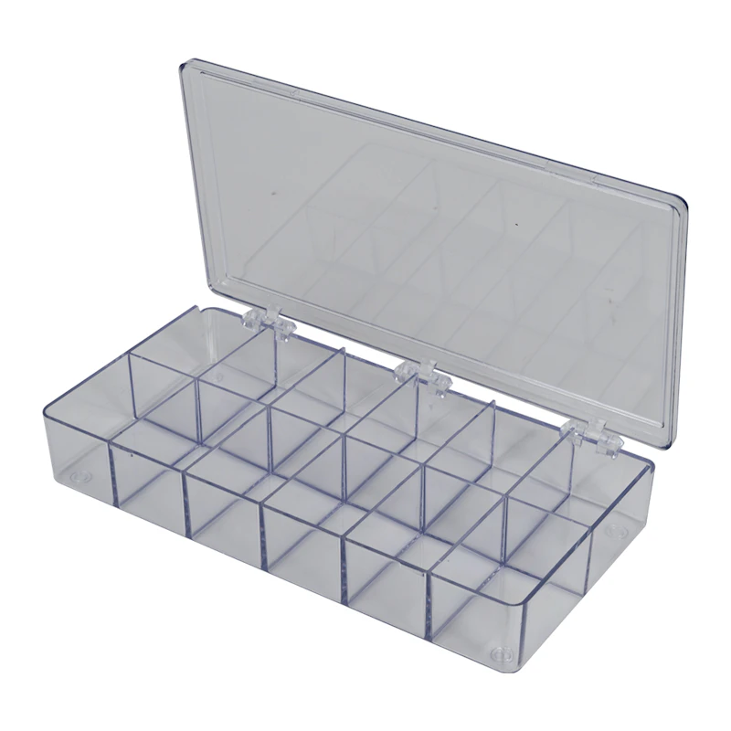 A-Series Box with 12 Compartments (1 Size) - 8" L x 4" W x 1-3/16" Hgt.