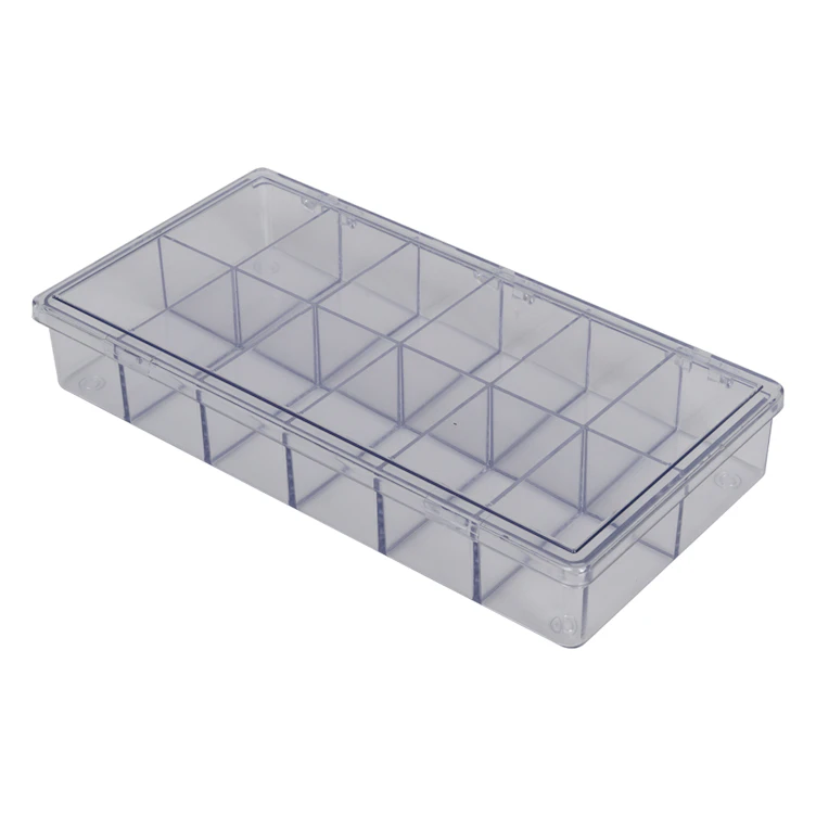 A-Series Box with 12 Compartments (1 Size) - 8" L x 4" W x 1-3/16" Hgt.