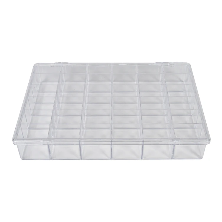 A-Series Box with 36 Compartments (1 Size) - 9-5/8" L x 6-9/16" W x 1-1/2" Hgt.