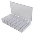 A-Series Box with 6 Compartments (1 Size) - 10-1/2" L x 6-3/16" W x 1-9/16" Hgt.